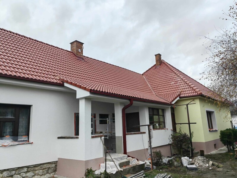rekonštrukcia strechy RD Kostolné